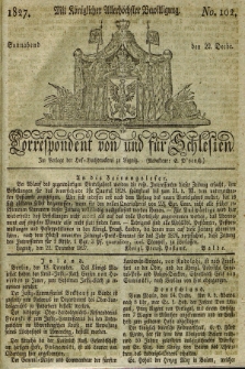 Correspondent von und fuer Schlesien. 1827, No. 102 (22 December)
