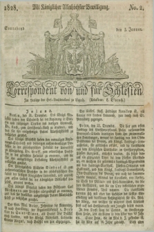 Correspondent von und fuer Schlesien. 1828, No. 2 (5 Januar)