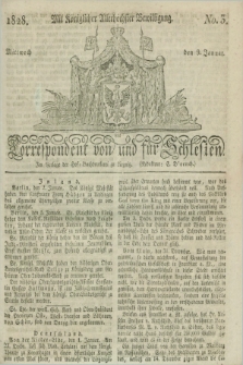 Correspondent von und fuer Schlesien. 1828, No. 3 (9 Januar) + dod.