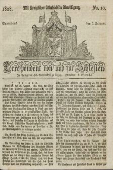 Correspondent von und fuer Schlesien. 1828, No. 10 (2 Februar)