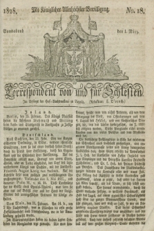 Correspondent von und fuer Schlesien. 1828, No. 18 (1 März)