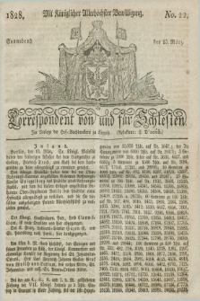Correspondent von und fuer Schlesien. 1828, No. 22 (15 März)