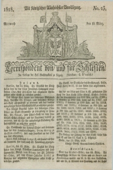 Correspondent von und fuer Schlesien. 1828, No. 23 (19 März) + dod.