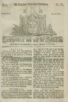Correspondent von und fuer Schlesien. 1828, No. 38 (10 Mai) + dod.
