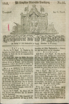 Correspondent von und fuer Schlesien. 1828, No. 66 (16 August)