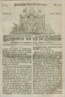 Correspondent von und fuer Schlesien. 1828, No. 70 (30 August)