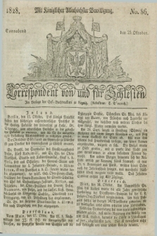 Correspondent von und fuer Schlesien. 1828, No. 86 (25 October)