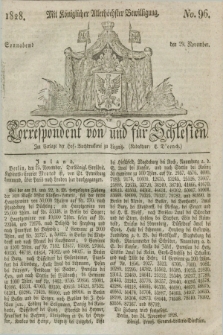 Correspondent von und fuer Schlesien. 1828, No. 96 (29 November)