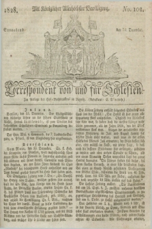 Correspondent von und fuer Schlesien. 1828, No. 102 (20 December)