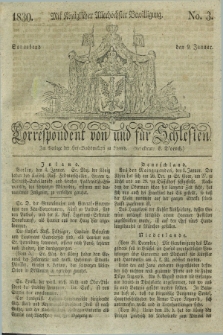 Correspondent von und fuer Schlesien. 1830, No. 3 (3 Januar)