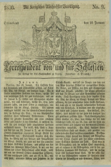 Correspondent von und fuer Schlesien. 1830, No. 9 (30 Januar)