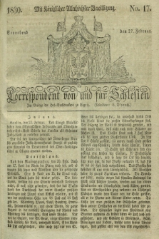 Correspondent von und fuer Schlesien. 1830, No. 17 (27 Februar)