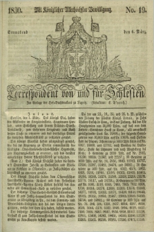 Correspondent von und fuer Schlesien. 1830, No. 19 (6 März)