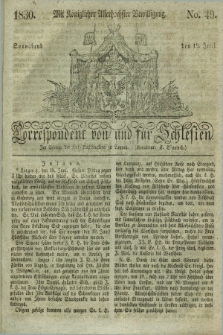 Correspondent von und fuer Schlesien. 1830, No. 49 (19 Juni)