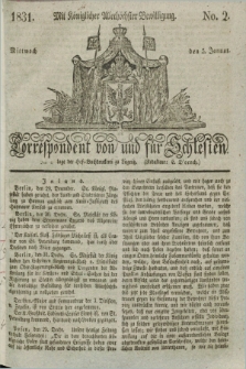 Correspondent von und fuer Schlesien. 1831, No. 2 (5 Januar) + dod.