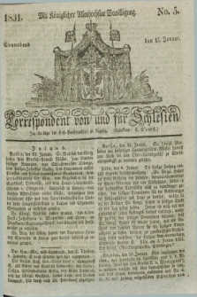 Correspondent von und fuer Schlesien. 1831, No. 5 (15 Januar)