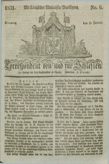 Correspondent von und fuer Schlesien. 1831, No. 6 (19 Januar) + dod.