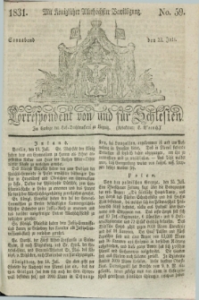 Correspondent von und fuer Schlesien. 1831, No. 59 (23 Juli)