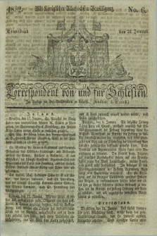 Correspondent von und fuer Schlesien. 1832, No. 6 (21 Januar)