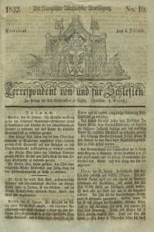 Correspondent von und fuer Schlesien. 1832, No. 10 (4 Februar)