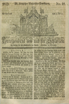 Correspondent von und fuer Schlesien. 1832, No. 18 (3 März)