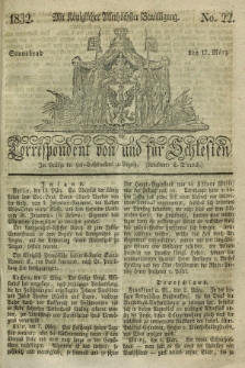 Correspondent von und fuer Schlesien. 1832, No. 22 (17 März)