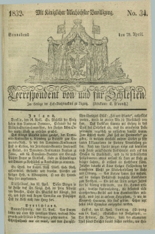 Correspondent von und fuer Schlesien. 1832, No. 34 (28 April)
