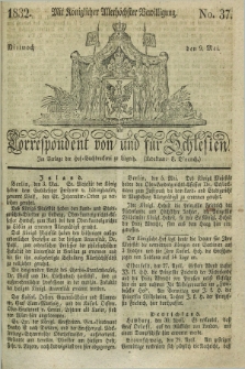 Correspondent von und fuer Schlesien. 1832, No. 37 (9 Mai) + dod.