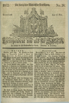 Correspondent von und fuer Schlesien. 1832, No. 38 (12 Mai)