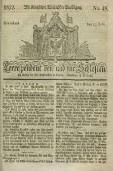 Correspondent von und fuer Schlesien. 1832, No. 48 (16 Juni)