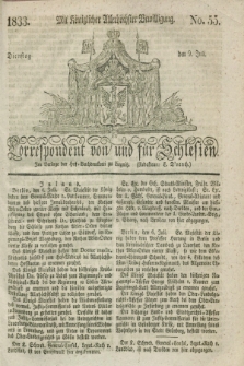 Correspondent von und fuer Schlesien. 1833, No. 55 (9 Juli) + dod.