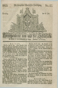 Correspondent von und fuer Schlesien. 1833, No. 57 (16 Juli) + dod.