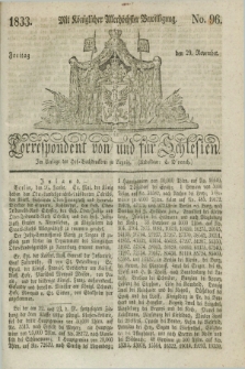 Correspondent von und fuer Schlesien. 1833, No. 96 (29 November)