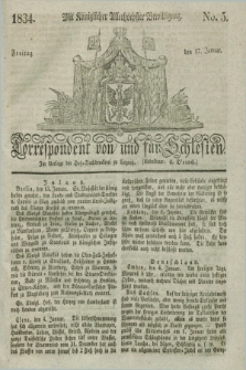 Correspondent von und fuer Schlesien. 1834, No. 5 (17 Januar)