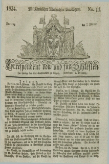 Correspondent von und fuer Schlesien. 1834, No. 11 (7 Februar)