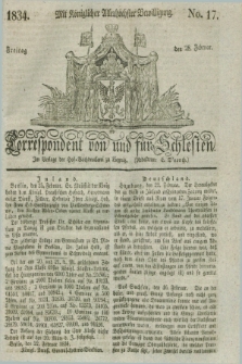 Correspondent von und fuer Schlesien. 1834, No. 17 (28 Februar)