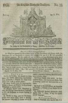 Correspondent von und fuer Schlesien. 1834, No. 23 (21 März)