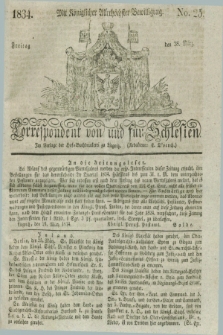 Correspondent von und fuer Schlesien. 1834, No. 25 (28 März)