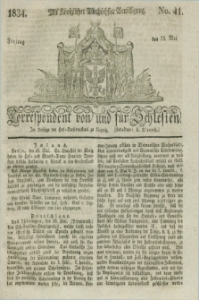 Correspondent von und fuer Schlesien. 1834, No. 41 (23 Mai)