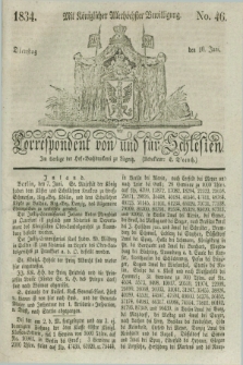 Correspondent von und fuer Schlesien. 1834, No. 46 (10 Juni) + dod.