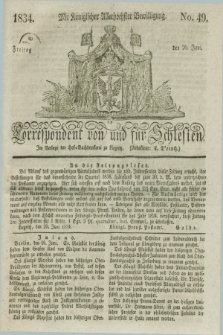 Correspondent von und fuer Schlesien. 1834, No. 49 (20 Juni)