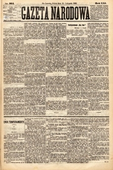 Gazeta Narodowa. 1882, nr 264