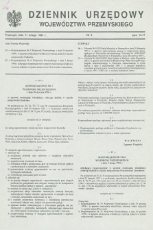 Dziennik Urzędowy Województwa Przemyskiego. 1994, nr 3 (11 lutego)