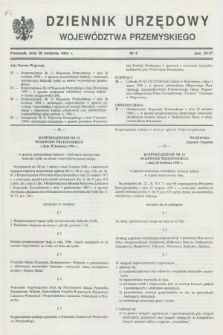 Dziennik Urzędowy Województwa Przemyskiego. 1994, nr 6 (29 kwietnia)