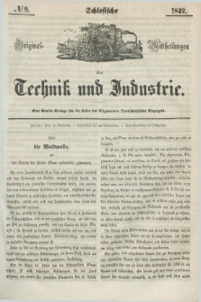 Schlesische Original - Mittheilungen über Technik und Industrie. 1842, № 9 ([21 December])