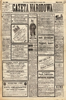 Gazeta Narodowa. 1882, nr 271