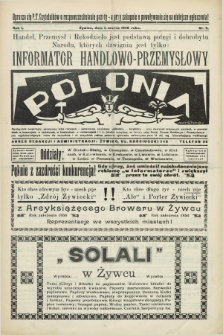 Informator Handlowo-Przemysłowy Polonia. R.1, nr 5 (1 marca 1928)