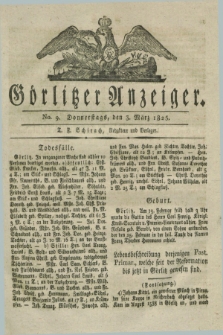 Görlitzer Anzeiger. 1825, No. 9 (3 März)
