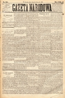 Gazeta Narodowa. 1882, nr 273