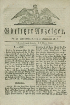 Görlitzer Anzeiger. 1827, No. 51 (20 Dezember) + dod.